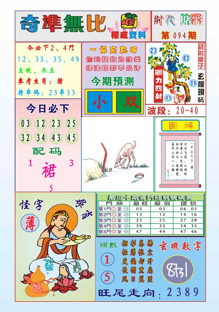 094期奇准无比[图]
