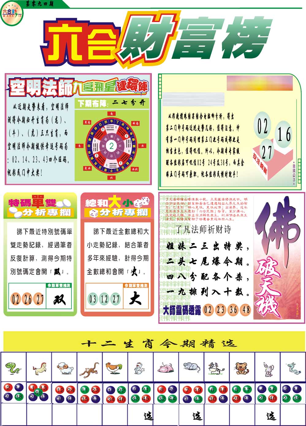 094期财富榜[图]